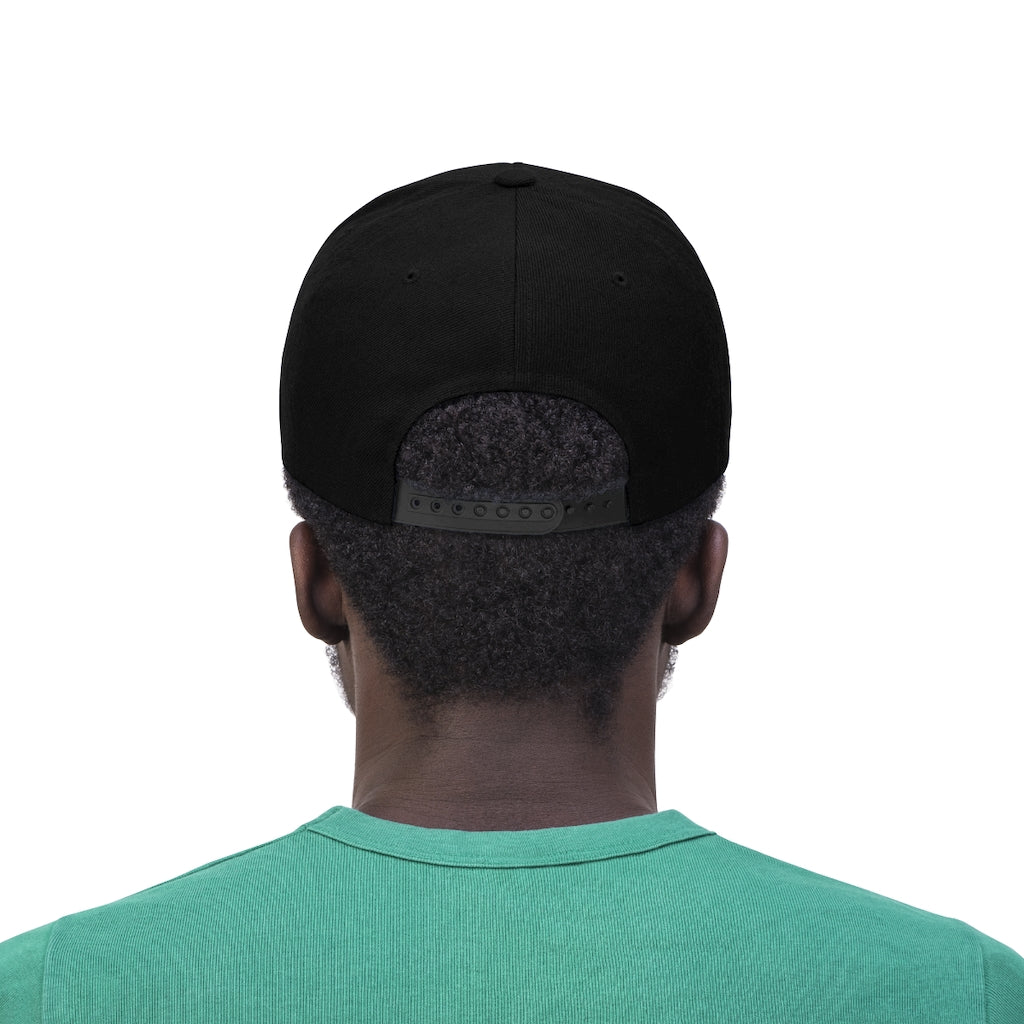 Sophisticated Collection Unisex Flat Bill Hat
